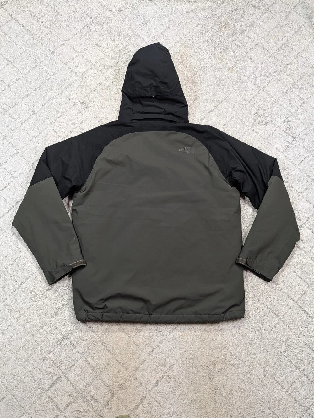 The North Face Jacket Mens L Green Salire Insulated Hyvent Ski Snow Durable Hood